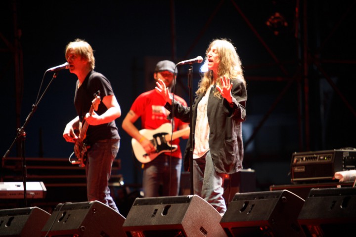 La Notte Rosa, concerto di Patti Smith a Misano Adriatico foto di Archivio Provincia di Rimini