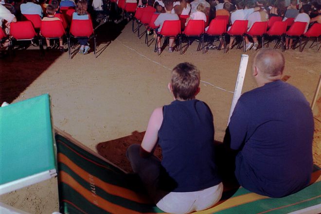 Cinema sulla spiaggia, Amarena, Rimini photos de R. Gallini