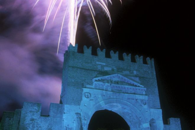 Arch of Augustus, Rimini photo by Archivio Provincia di Rimini