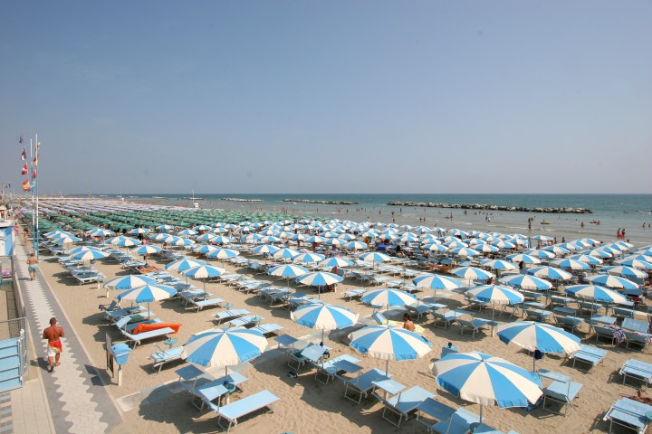 Veduta spiaggia, Bellaria Igea Marina Foto(s) von PH. Paritani