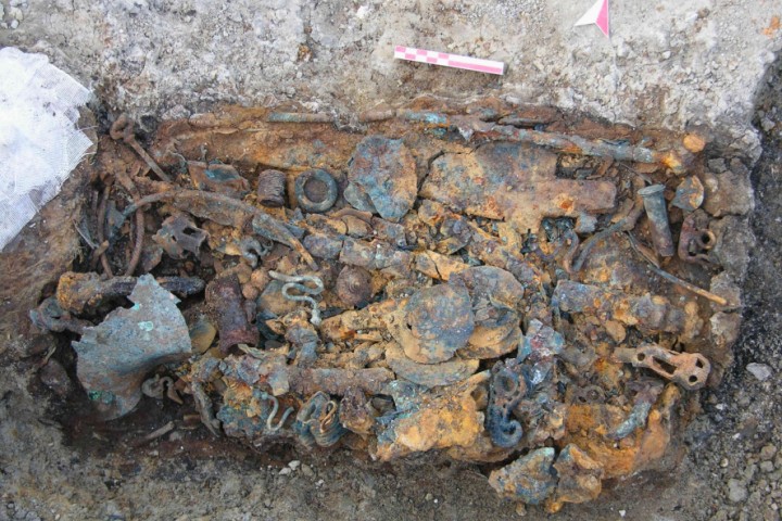 Verucchio, Museo civico archeologico, cassetta lignea photo by Soprintendenza per i Beni Archeologici dell'Emilia-Romagna