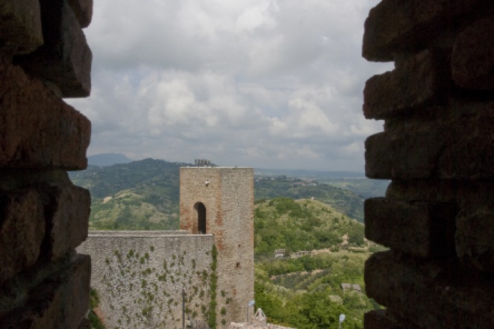 View from the fortress, Montefiore photo by PH. Paritani