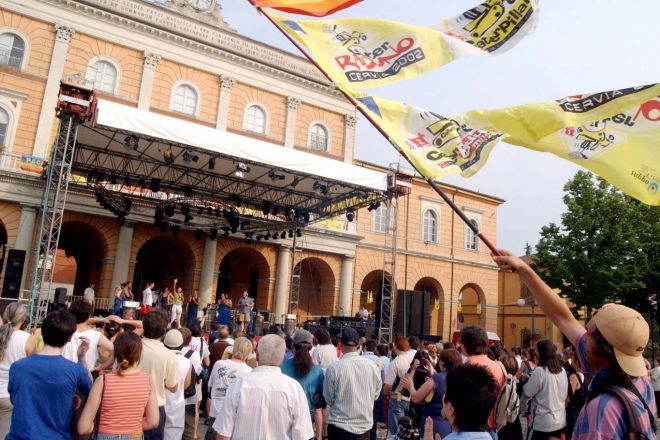 Caterpillar, Cater Raduno, Santarcangelo di Romagna foto di Archivio Provincia di Rimini