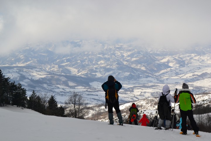 Sasso Simone and Simoncello game reserve - the snow photo by Archivio fotografico Parco Sasso Simone