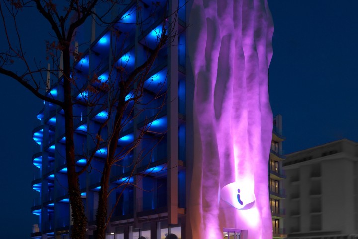 design hotel, Rimini photos de Archivio fotografico I-suite