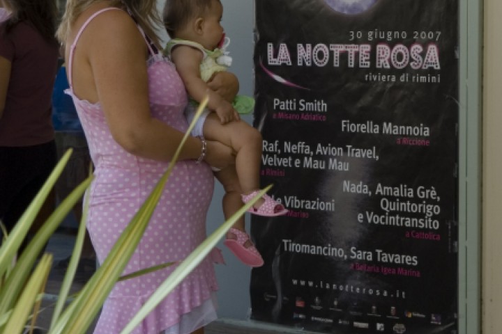 La Notte Rosa foto di Archivio Provincia di Rimini