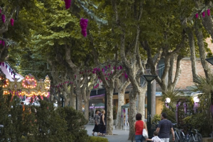 La Notte Rosa - The Pink Night - pedestrian area - Bellaria photo by Archivio Provincia di Rimini