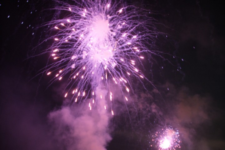 La Notte Rosa - fuochi d'artificio foto di Archivio Provincia di Rimini