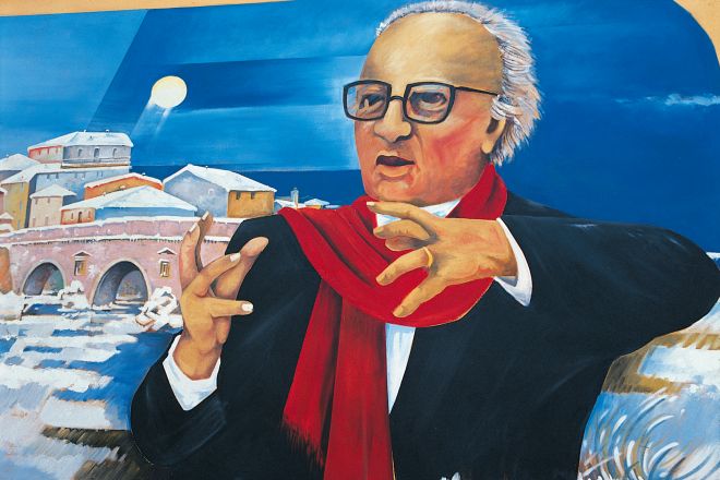 Murales Fellini, Rimini foto di L. Fabbrini