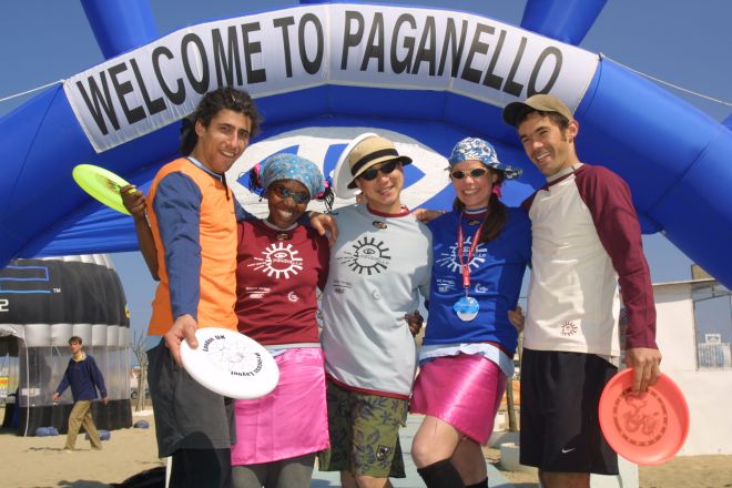 Paganello, beach ultimate frisbee world cup, Rimini photo by PH. Paritani