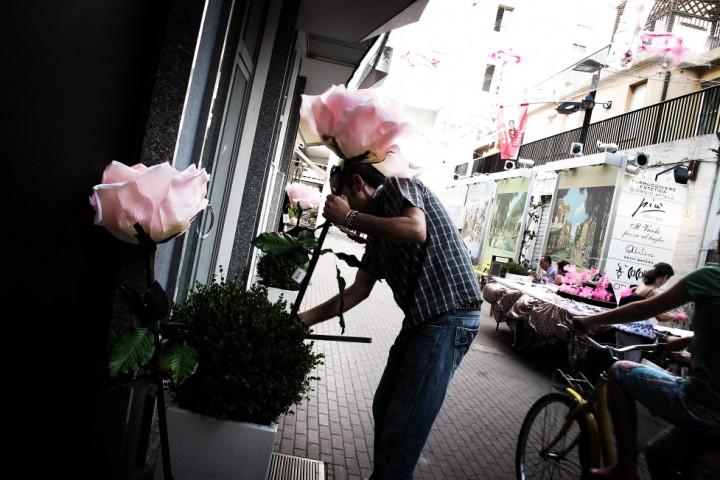 La Notte Rosa - The pink Night in viale Ceccarini, Riccione photo by D. Gasperoni