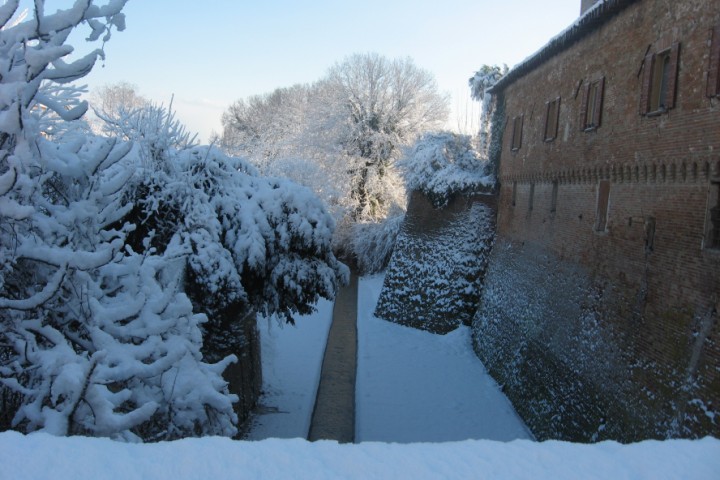 S. Giovanni in Marignano, centro storico innevato photo by Archivio Provincia di Rimini