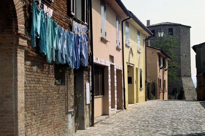 vie del borgo, Santarcangelo di Romagna foto di S. di Bartolo