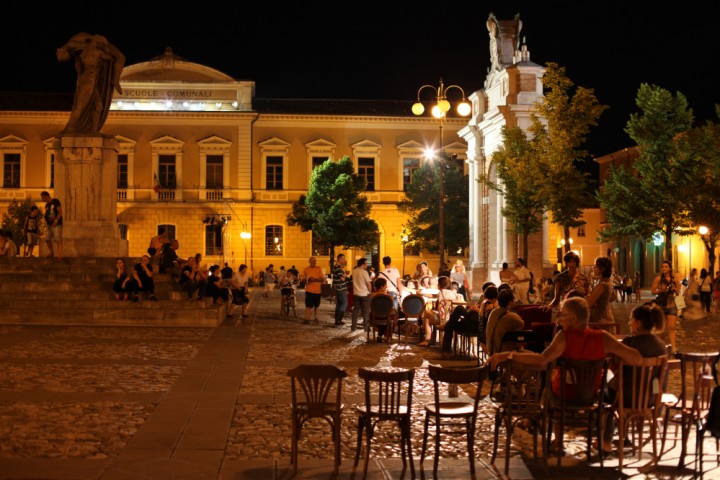 Piazza Ganganelli, Santarcangelo di Romagna photo by PH. Paritani