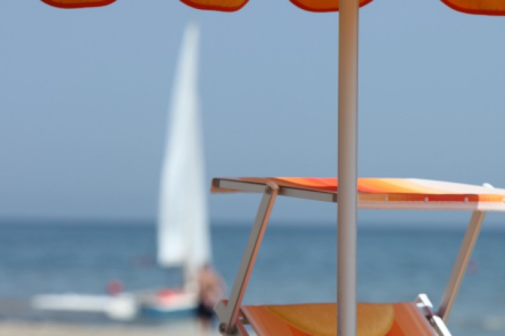 Spiaggia e ombrelloni - Riccione Foto(s) von PH. Paritani