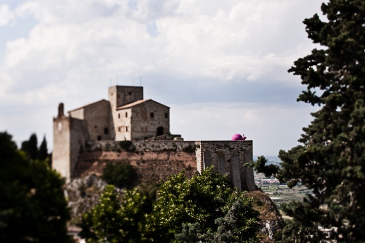 The pink night - La Notte Rosa, Verucchio photo by Chico De Luigi