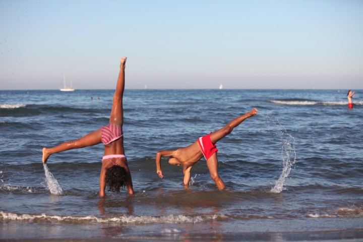 Giovani in acqua - Rimini Foto(s) von PH. Paritani
