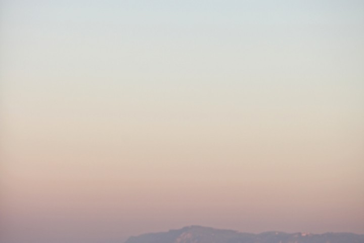 Rimini beach at sunset photo by PH. Paritani