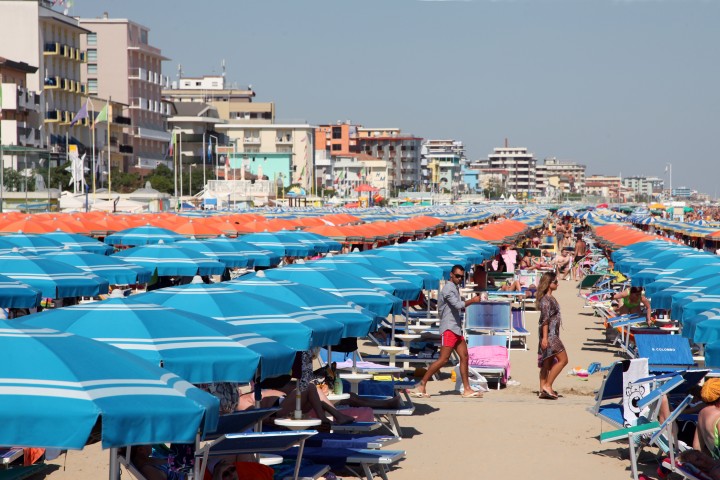 Bellaria Igea Marina, spiaggia e ombrelloni Foto(s) von PH. Paritani