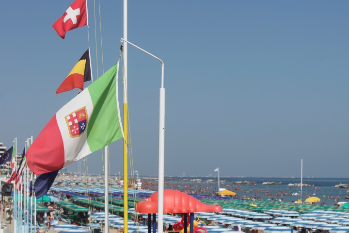 Bellaria Igea Marina, spiaggia e bambini foto di PH. Paritani