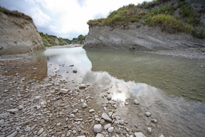 Marecchia river, Verucchio photo by PH. Paritani