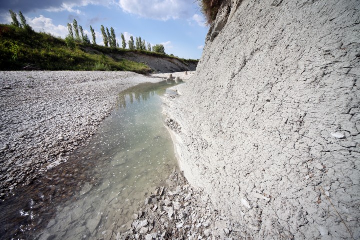 Marecchia river, Verucchio photo by PH. Paritani