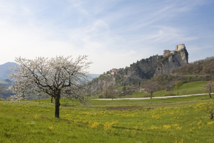 San Leo, veduta della fortezza foto di PH. Paritani
