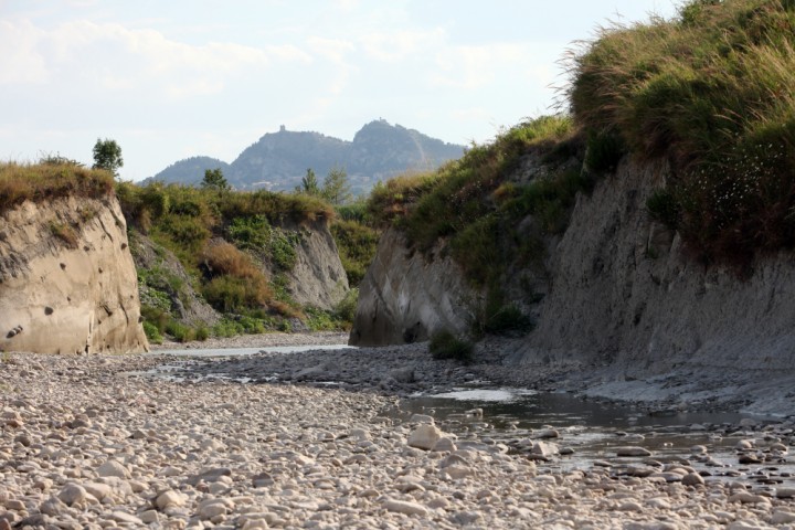 Marecchia river, Verucchio photo by PH. Paritani