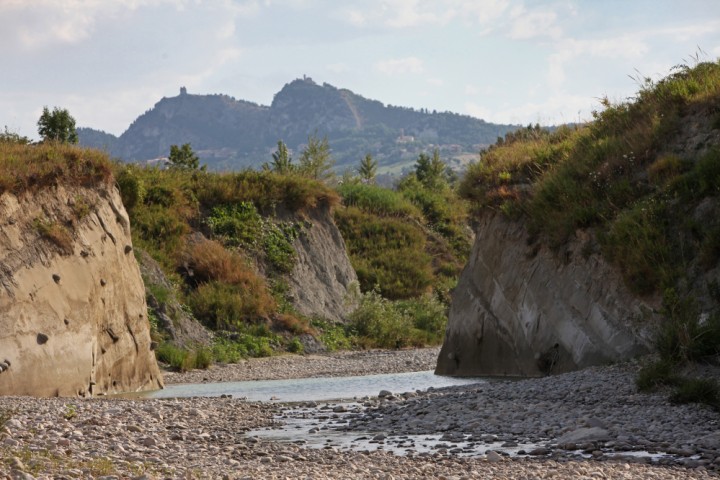 Marecchia river, Verucchio photo by PH. Paritani