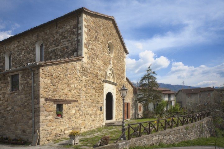 Maiolo, Santa Maria Antico Church photo by Archivio Provincia di Rimini