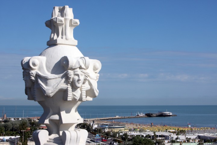 view from Grand hotel, Rimini photo by PH. Paritani