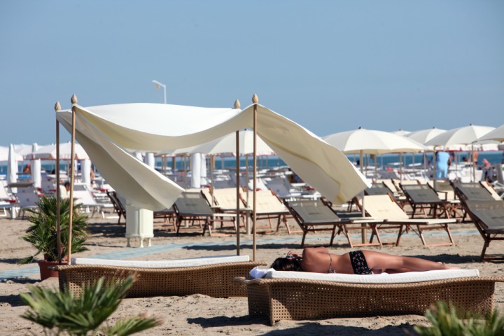 Spiaggia del Grand hotel di Rimini Foto(s) von PH. Paritani