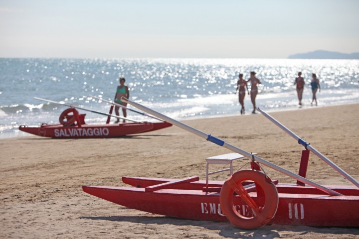 Rimini beach photo by PH. Paritani