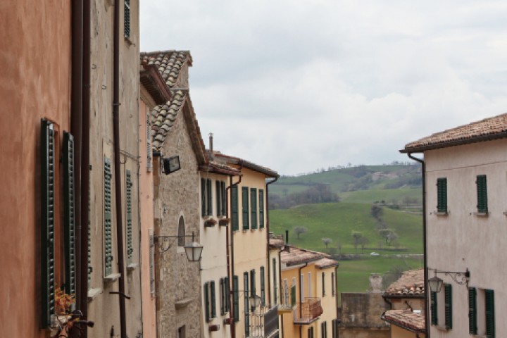 San Leo, gate to the village photo by PH. Paritani