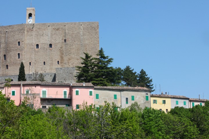 Rocca Malatestiana, Montefiore Conca photos de PH. Paritani