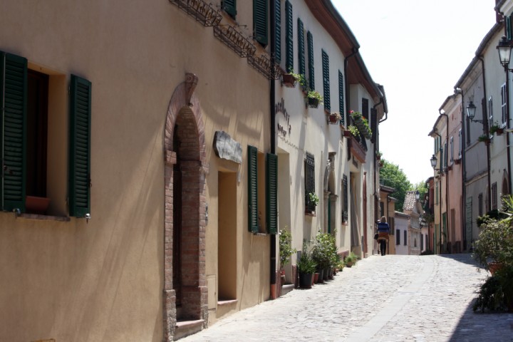 View of the historical centre, Montefiore Conca photo by PH. Paritani