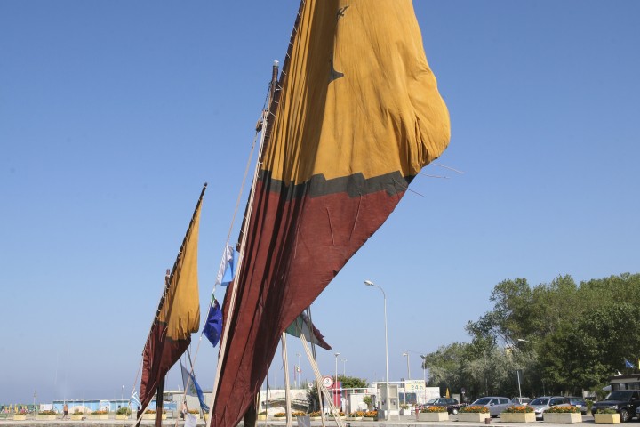 Bellaria Igea Marina, bragozzo nel porto Foto(s) von PH. Paritani