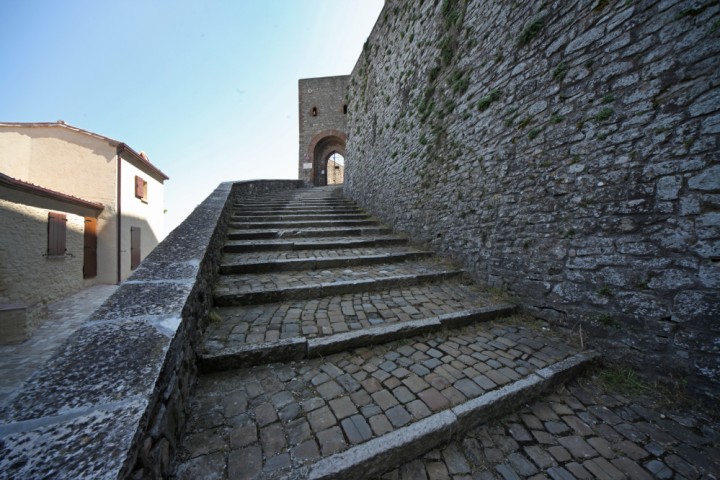 Rocca Malatestiana, Montefiore Conca photos de PH. Paritani