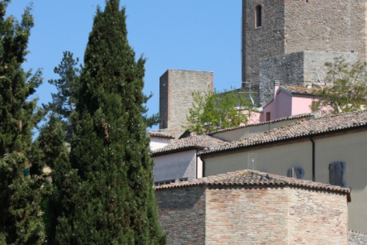 View of the historic centre, Montefiore Conca photo by PH. Paritani