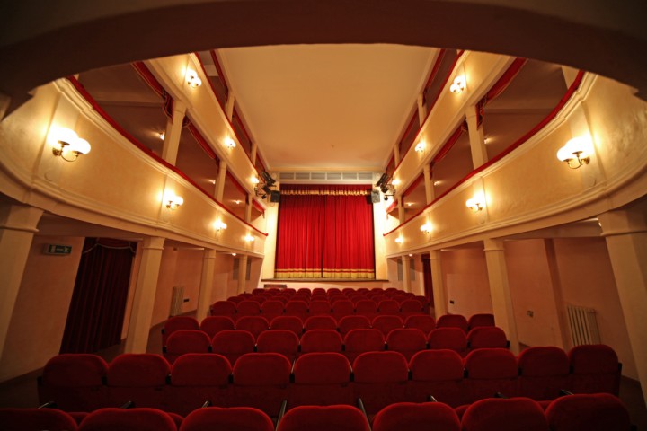 Municipal theatre, Montefiore Conca photo by PH. Paritani