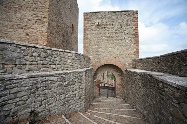 Rocca Malatestiana, Montefiore Conca photos de PH. Paritani