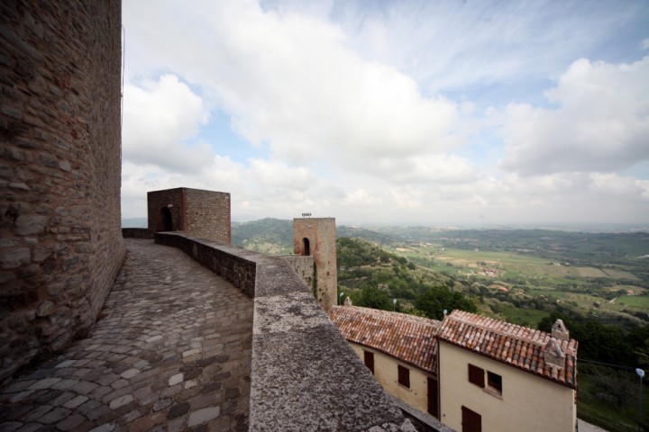 Rocca Malatestiana, Montefiore Conca photos de PH. Paritani