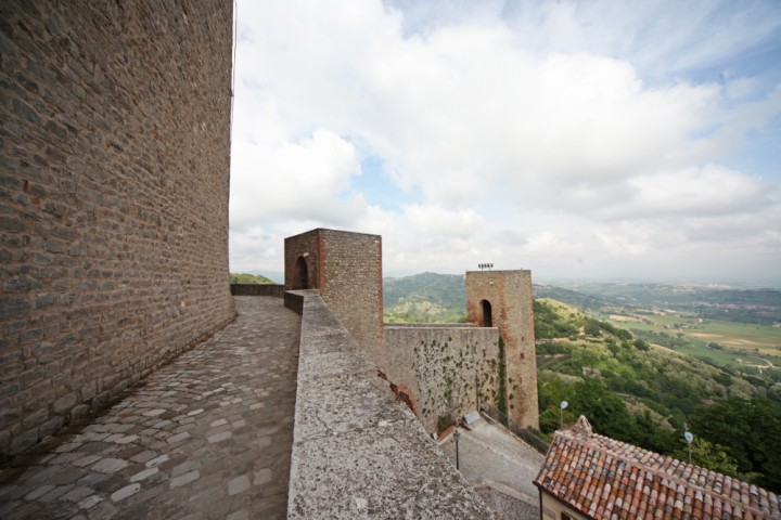 Rocca Malatestiana, Montefiore Conca photos de PH. Paritani