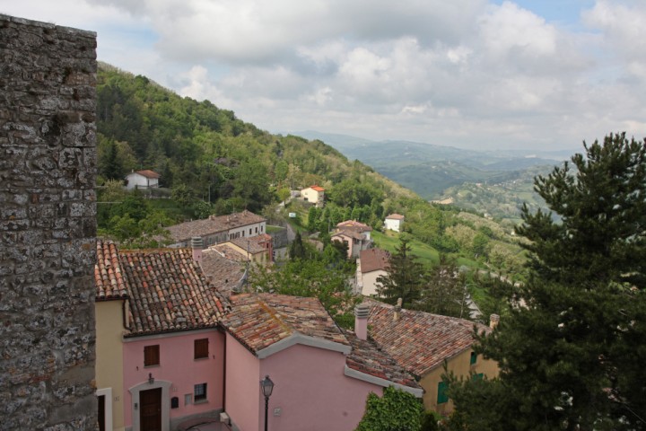 Vista del paese, Montefiore Conca foto di PH. Paritani