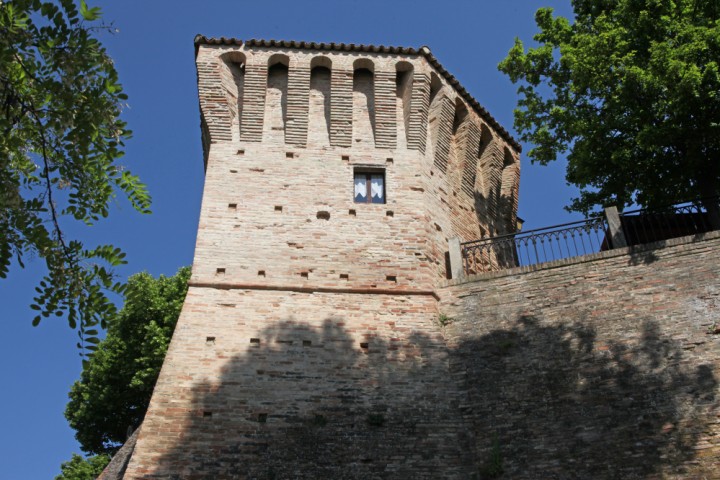 Ancient city walls, Montegridolfo photo by PH. Paritani