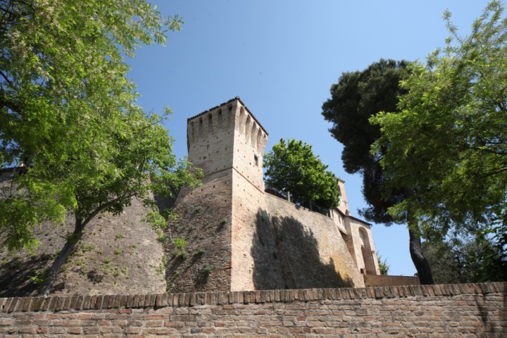 Ancient city walls, Montegridolfo photo by PH. Paritani