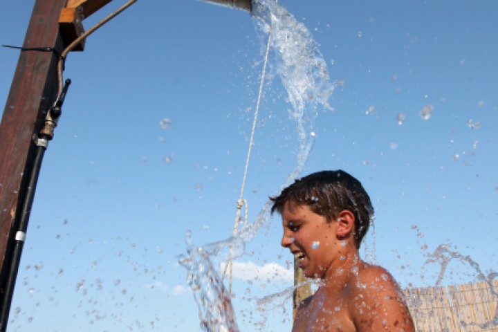 Bambini in spiaggia - Rimini Foto(s) von PH. Paritani