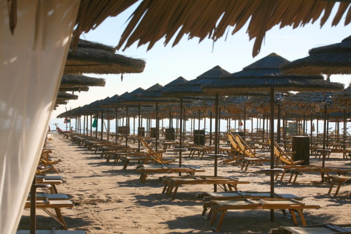 Rimini beach photo by PH. Paritani