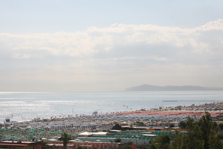 Rimini beach photo by PH. Paritani