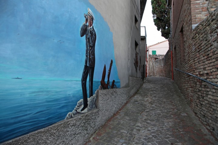 Murals, Saludecio photo by PH. Paritani